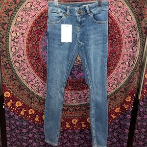 ASOS Denim Blue Petite Skinny Jeans